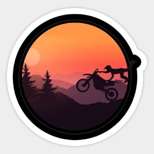 Mountain Rider Trail Sticker